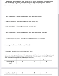 Calculate and draw custom venn diagrams. 1 After Enjoying A Thanksgiving Meal Of Turkey Chegg Com