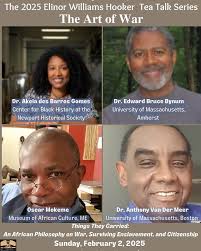 The Art of War ... Join us for the start of our 2025 EWHTea Talk Series.