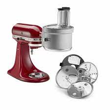 Attaches to the mixer's power hub for fast, motorized operation. Kitchenaid Exactslice Food Processor Attachment For All Stand Mixers Ksm2fpa Everything Kitchens