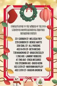 Lehighton Christmas Lights 2024