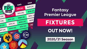Premier league fixtures, results & live scores. 2020 21 Premier League Fixtures Released Fantasy Premier League Tips By Fantasy Football Pundits