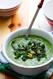 Low Carb Vegan Kale Spinach Soup Recipe Diet Doctor Recipe Kale And Spinach Spinach Soup Healthy Recipes