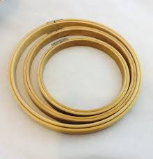 Vintage Holdtite Wood Embroidery Hoops X 3 Graduated Round Hoops Sizes 4 5 And 6 Inch Wooden Hoop Embroidery Hoop Metal Spring