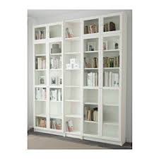 Billy Oxberg Bookcase Black Brown 78 3 4x11 3 4x93 1 4 Ikea Ikea Bookcase Bookcase With Glass Doors Bookcase