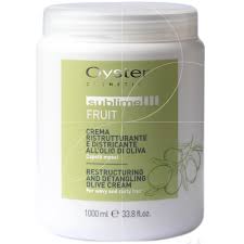 Oyster Sublime Fruit Masque Restucturant Demelant A L Huile D Olive 1000ml Foliecosmetic Com