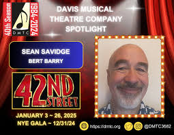 What a year this has been! Sean is so excited to be performing in his  fourth show with DMTC. You've seen him