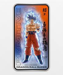 Dragon ball gt dragonball super thanos avengers goku ultra instinct fanart dope art artwork artist goku pics. Primitive X Dragon Ball Super Ultra Instinct Sticker Zumiez