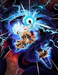 Goku Ultra Instinct Cosmic Dragon Fist By Faozan92 Dbz Anime Dragon Ball Super Dragon Ball Artwork Dragon Ball Art