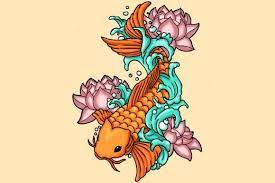 Koi Fish Tattoos Meaning Color Direction And More Japanese Koi Fish Tattoo Koi Fish Tattoo Meaning Japanese Tattoo Symbols