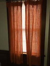 2 panels vintage 60's sears orange