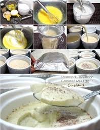 Steamed Cinnamon Coconut Milk Egg Custard Atkins Diet Phase 1 Recipe Recipe Food Atkins Recipes Atkins Diet Recipes