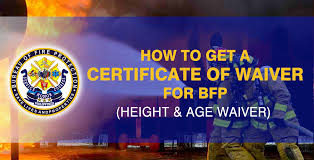 But what if you don't have certifications? Civil Service Exam Ph How To Get A Certificate Of Waiver Age Height For Bfp