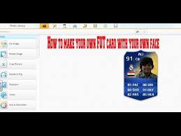 When you are fully satisfied with the result, order the fifa card, it's as simple as this. How To Make Your Own Fut Card With Your Face English Youtube