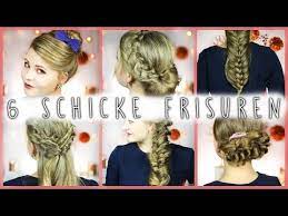 6 Festlich Schicke Frisuren Fur Mittel X2f Langes Haar Easy Youtube Haar Styling Schicke Frisuren Fur Mittellanges Haar Haartutorial