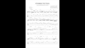 Allan Holdsworth Stories To Tell Solo Transcription
