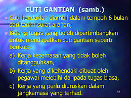 Cuti kursus kepimpinan belia universiti malaysia sabah bahagian sumber manusia. Bab C Cuti Ppt Download