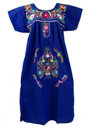 Amazon Com Leos Mexican Imports Mexican Dress Puebla Clothing Mexican Dresses Puebla Dress Mexican Embroidered Dress