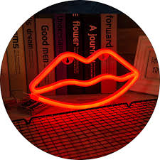 Custom neon sign, kid room decorations, custom name neon sign, personalized gifts for baby children, birthday gift for baby son daughter metalsignsdesigns 5 out of 5 stars (123) $ 20.00 free shipping bestseller add to favorites. Lip Neon Lights Red Led Neon Sign Lamp Battery Usb Operated For Kids Room Decor Ebay