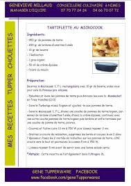 Image Plat Tartiflette Au Microcook Tupperware Tup Pinterest Microcook Tupperware Recette Tupperware Recette Microcook