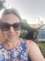 Just a girl and her crow,I took Dave out again to encourage him to be with  other crows but he flew straight back and screamed at me in dismay.