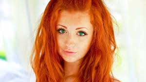 Redhead With Green Eyes Wallpaper Red Hair Green Eyes Red Hair Woman Girls With Red Hair
