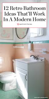 Well you're in luck, because here they come. 12 Retro Bathroom Ideas Cool Old Style Bathroom Photos Apartment Therapy