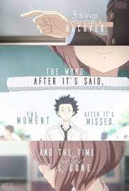 Koe no katachi, literally the shape of the voice) is a japanese manga series written and illustrated by yoshitoki ōima. 43 Koe No Katachi Ideas Anime Movies Anime Quotes Anime Qoutes