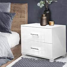 Over 20 years of experience to give you great deals on quality home products and more. Buy High Gloss Two Drawers Bedside Table White Online In Australia