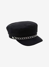 Black Silver Chain Fisherman Hat In 2021 Fisherman Hat Hat Fashion Comfy Fashion