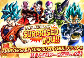 Thanks for a great 3rd year! Db Legends Anniversary Surprised You Exchange For Your Favorite Character With A Ticket Introducing Recommended Characters Dragon Ball Legends Strategy