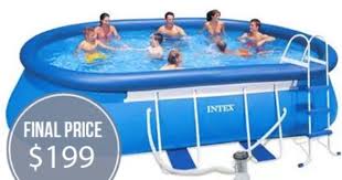 Intex Pool Set 150 Off At Walmart Intex Pool Intex Pool