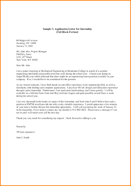 Example Full Block Letter Others Application And Format Brilliant Thank You Cover Letter For Internship Cover Letter For Resume Job Cover Letter
