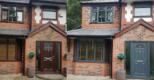Want To Change The Colour Of Your Upvc Window Frames But Unsure Of The Benefits Or How It Works Read T Brick Exterior House Window Frame Colours Window Frames