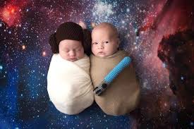 Princess Leia Luke Skywalker Star Wars Disney Infant Newborn Etsy Disney Baby Clothes Princess Leia And Luke Twin Baby Clothes