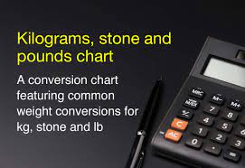 Kilogram (kg) gram (g) or. Kilograms Stones And Pounds Chart