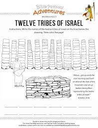 Moses coloring pages with quotes from the king james bible: Pin On Ot Jacob S Family 12 Tribes