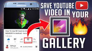 Whether you want to save a viral facebook video to send to all your friends or you want to keep that training for online courses from youtube on hand when you'll need to use it in the future, there are plenty of reasons you might want to do. How To Save Youtube Video In Gallary Save Youtube Video In Mobile Phone With App Youtube