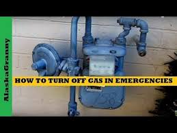How To Turn Off Your Gas Line In An Emergency Earthquake Prepping Tips Youtube