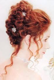 Curly Wedding Hairstyle For Long Hair Curly Wedding Hair Long Hair Styles Hair Styles