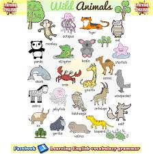 Wild Animals Pictures With English Names List Of Wild Animals With Pictures And English Names Anima In 2020 Wild Animals Pictures Animals Wild Animals Name List