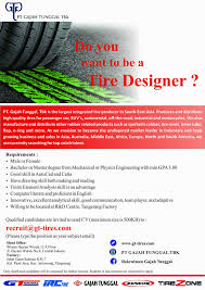 Do You Want To Be A Tire Designer Join Vacancy From Gajah Tunggal As Tire Designer Https Karir Itb Ac Id Job Details 147245 Deadline 6 September 2015