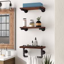 The best bathroom shelving ideas add both style and function to your space. Bathroom Wall Shelves You Ll Love In 2021 Wayfair