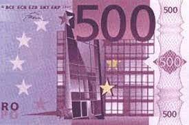 500 euro schein druckvorlage : Der 500 Euro Schein War In Der Finanzkrise Die Rettung Wsj