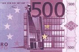 Du brauchst lediglich einen printer, papier und eine. Der 500 Euro Schein War In Der Finanzkrise Die Rettung Wsj