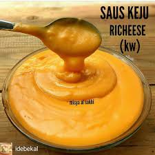 Resep saus keju richeese factory yang mudah dan murah. Saus Keju Richeese Kw Mary Memasak