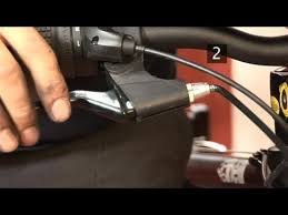 You can easily do it by aligning the brake pads to the rim, loosening the lock nut to tighten the brake cable, or tightening the brake cable by adjusting the caliper. How To Replace A Bicycle Brake Cable Youtube