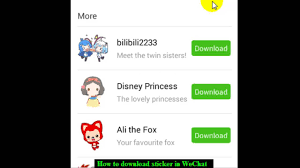 Cómo descargar e instalar wechat en tu pc y mac. How To Download Sticker In Wechat Youtube