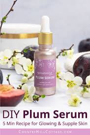 It's great for dry skin, aging skin and acne prone skin. Diy Plum Serum Recipe Plum Oil Benefits