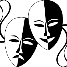 Download Theater Mask Clip Art Free Clipart Theatre Masks Wasat Drama Mask Black And White Png Image With No Background Pngkey Com Including transparent png clip art, cartoon, icon, logo, silhouette. download theater mask clip art free