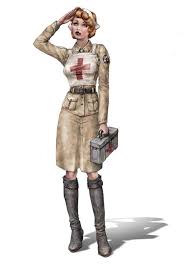 Nurse By Https Www Deviantart Com Fuchsiart On Deviantart Nurse Tattoo Nurse Art Vintage Nurse